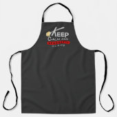 maintenir calme et spaghetti collier | tablier cad (Recto)