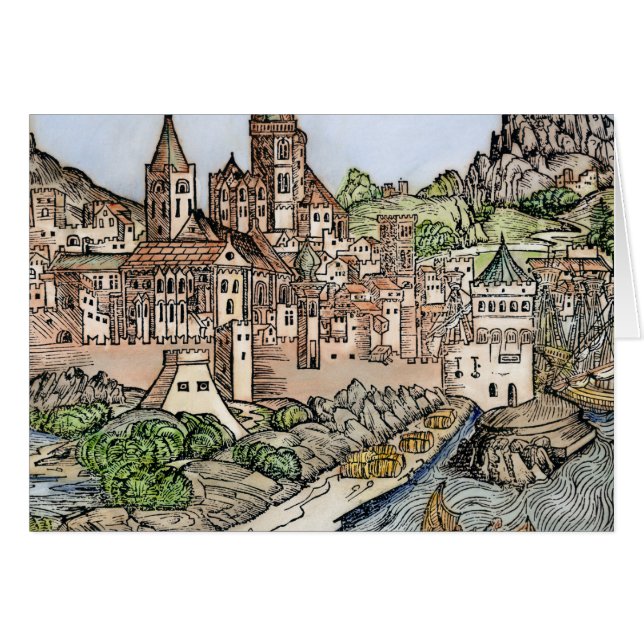 Mainz, Duitsland, 1493 (Voorkant Horizontaal)