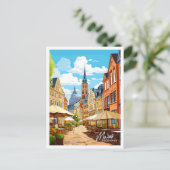 Mainz Duitsland Reizen  illustratie Briefkaart (Staand voorkant)