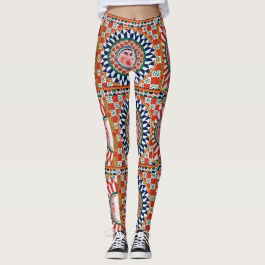 Maiolica leggings Mamma Mia! (Voorkant)