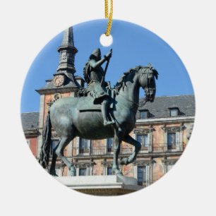 Maire de plaza, ornement de Madrid