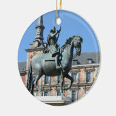 Maire de plaza, ornement de Madrid (Gauche)