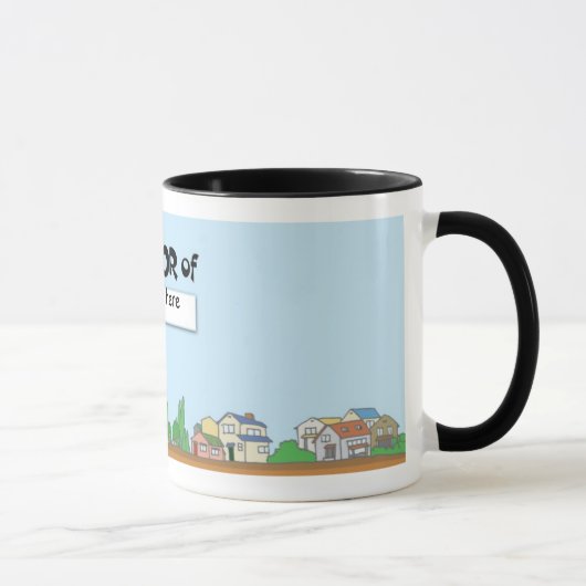 Maire de ? Ville - tasse (Droite)