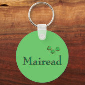 Mairead Irish Name Sleutelhanger (Voorkant)