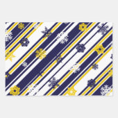 Mais and Blue gift wrapping 3 pack  Inpakpapier Vel (Voorkant 2)