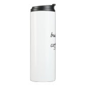 Mais bouteille thermo de premier café (Tourné sur la gauche)