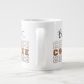 Mais d'abord Café Tasse Spéciale Drôle Jumbo 20oz (Dos)