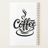 Mais d'abord Café | Typographie Chic Moderne Scrip (Dos)