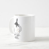 Mais d'abord, la chatte libre de chats Mug (Devant gauche)