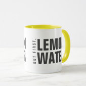 Mais D'Abord, La Mug À Eau De Citron (Devant droit)