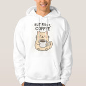 Mais D'Abord, Le Café | Sweat - shirt à capuche de (Devant)