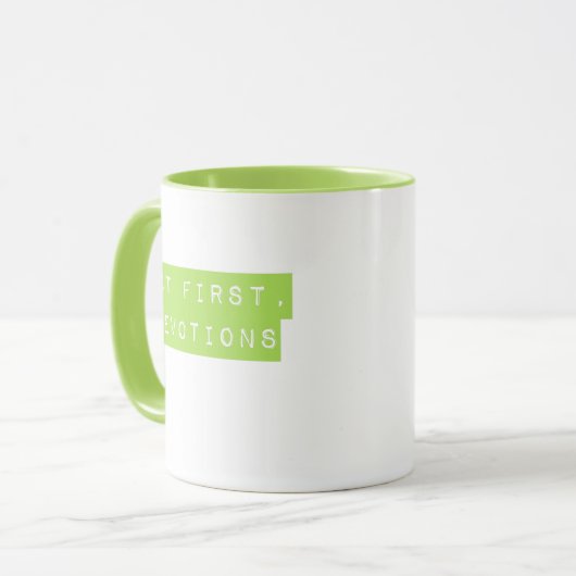 Mais D'Abord, Les Dévotions De La Mug Verte (Devant gauche)
