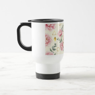 Mais d'abord Mug   Tasse à café Rose Doré Florale