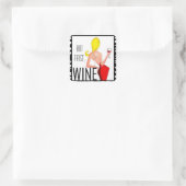 "Mais D'Abord, Vin !" DIVA STICKERS (Sac)