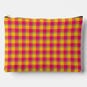 Mais en Razzmatazz geruite goud roze geel Etui