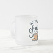 Mais First Chai : Une Mug beige de Bliss (Devant gauche)