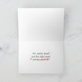 Mais j'ai été de bonnes cartes de Noël de | (Intérieur)