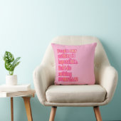 Mais je ne fais rien tous les jours oreiller (Chaise)