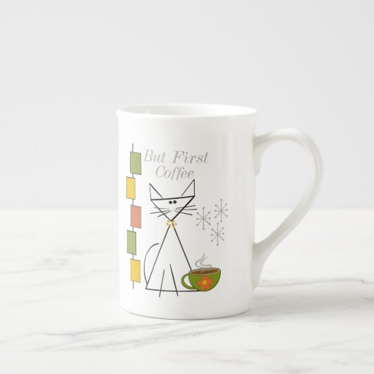 Mais la première tasse de café (Droite)