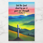 Mais Le Seigneur Me Fit Sentir Étiquette De Conten (Étiquettes simples)