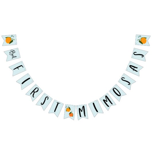 Mais Les Premiers Drapeaux Mimosas Bunting (Tout)