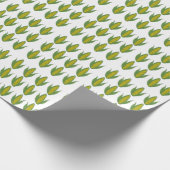 Maïs Maïs Plant Pattern Corn Cadeaupapier (Hoek)