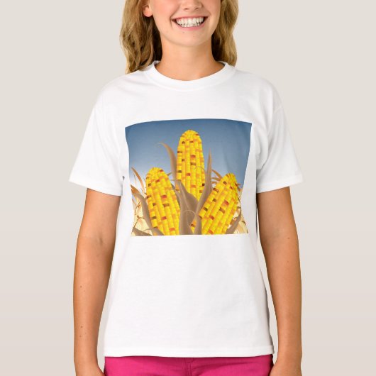 Maïs Meisjes T-shirt (Voorkant)