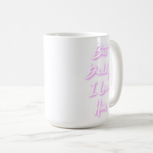 "Mais Papa Je L'Aime" Mug (Devant droit)