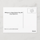 Mais pour la liberté combattue ... Carte de la fêt (Dos)