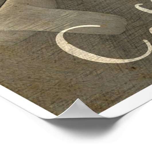 Mais premier café - affiche (Coin)