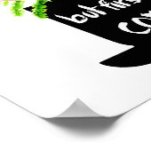 Mais premier café avec l'Aquarelle Poster Rose (Coin)