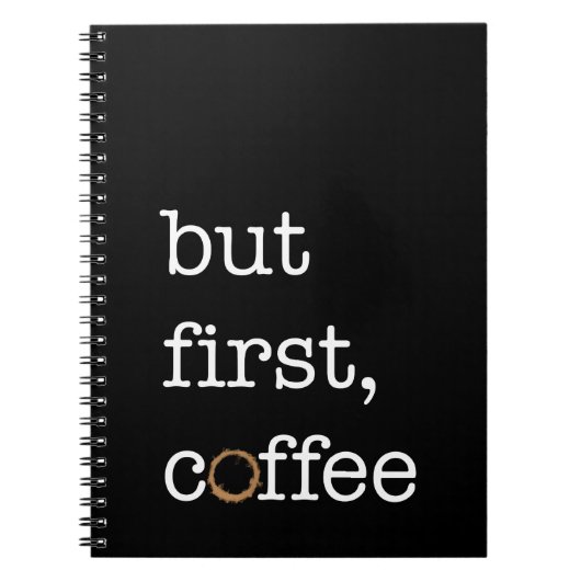 Mais premier café - journal inspiré (Devant)