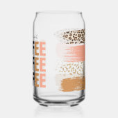 Mais premier Empreinte de léopard rose café (Verso)