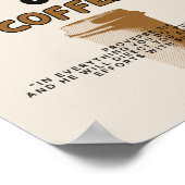 Mais Premier Jésus et Poster de café / Jésus/ Café (Coin)