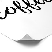 Mais premier poster de café imprimé (Coin)