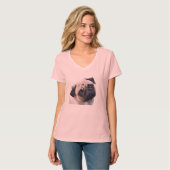 Mais pugs menos drogas t-shirt (Voorkant volledig)