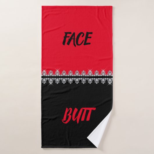 MAIS SERVIETTES DE VISAGE (Serviette de bain)