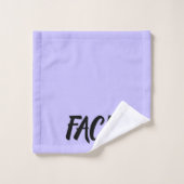 MAIS SERVIETTES DE VISAGE (Gant de toilette)