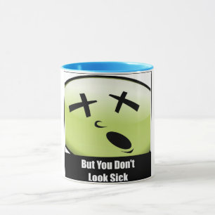 Mais vous ne semblez pas la tasse de café malade