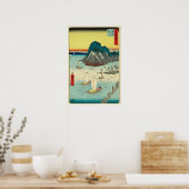 Maisaka, Japan:  Woodblock Print (Keuken)