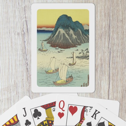 Maisaka, Japan:  Woodblock Print Speelkaarten