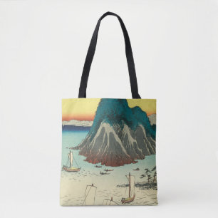 Maisaka, Japan: Woodblock Print Tote Bag