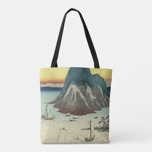 Maisaka, Japan: Woodblock Print Tote Bag (Achterkant)