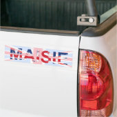Maisie Bumpersticker (Op Truck)
