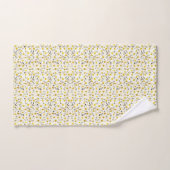 Maisières Jaune Et Blanc Élégant Modèle tendance (Serviette à main)
