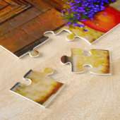 Maison à colombages Allemagne. Puzzle (Côté)
