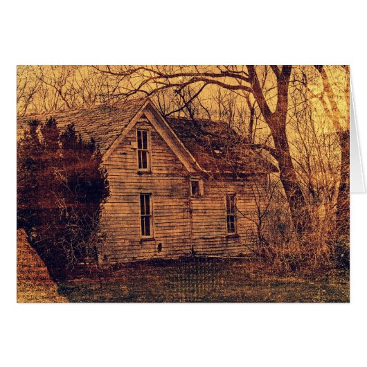 Maison abandonnée (Devant horizontal)