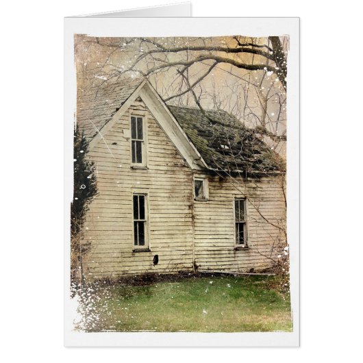 Maison ancienne abandonnée (Devant)