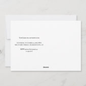 Maison ancienne hantée sur mesure Invitation Hallo (Dos)