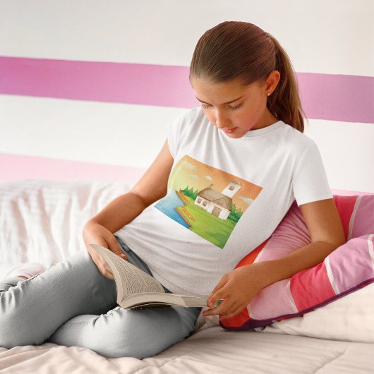 Maison Au Bord De La Rivière T-Shirt